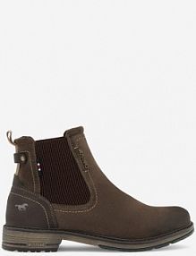 Botki mustang brązowe męskie 4157-608