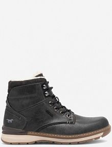 Trzewiki mustang szare męskie 4141-604