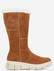 Kozaki Rieker brązowe damskie X3455-24