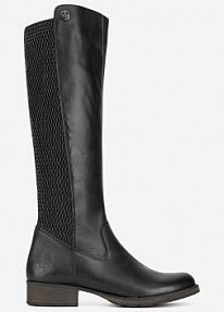 Kozaki Rieker czarne damskie Z9591-00