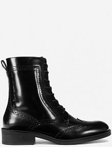 Trzewiki gino rossi czarne damskie PIA-116099