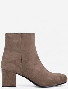 Botki na obcasie Jenny Fairy beżowe HY20247-1