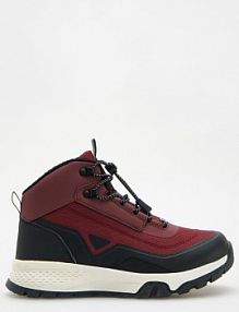 Buty trekkingowe za kostkę Reserved bordowe dziecięce 807AS-83X