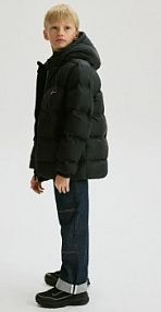 Wodoodporne buty trekkingowe Reserved czarne dziecięce 984CJ-99X