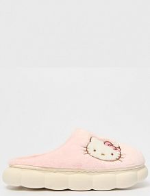 Futrzane kapcie Hello Kitty różowe House pastelowy/różowe damskie 465BV-03X