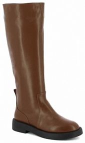 Oficerki Carinii brązowe