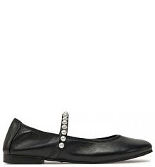 Baleriny Tamaris czarne damskie 