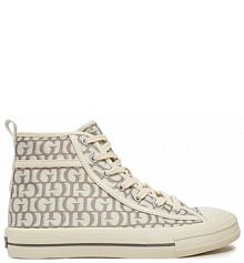 Trampki wysokie Guess szare damskie 