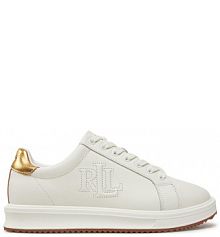 Sneakersy LAUREN RALPH LAUREN białe damskie 
