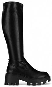 Kozaki na obcasie DeeZee czarne 