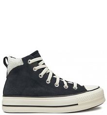 Trampki wysokie Converse czarne damskie