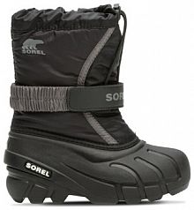 Śniegowce Sorel czarne dziecięce 