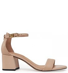 Sandały na słupku Tommy Hilfiger beżowe 