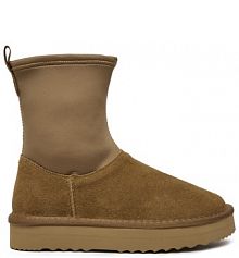 Śniegowce Patrizia Pepe brązowe dziecięce 