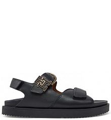 Sandały Tommy Hilfiger czarne damskie 