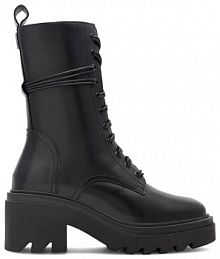 Botki na słupku GINO ROSSI czarne 