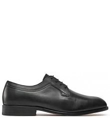 Półbuty wizytowe BOSS czarne męskie 