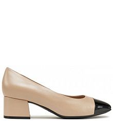 Czółenka Caprice beżowe