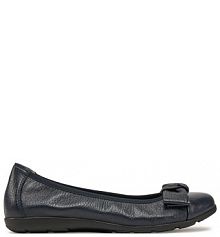 Baleriny Caprice granatowe damskie 