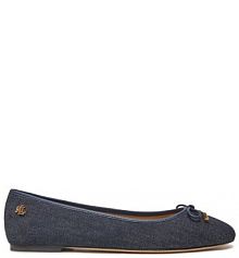 Baleriny LAUREN RALPH LAUREN granatowe damskie 