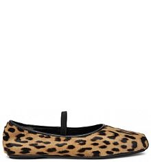 Baleriny Tory Burch brązowe damskie 