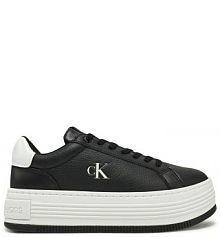 Sneakersy Calvin Klein Jeans czarne damskie 