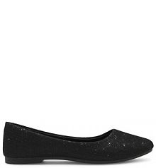 Baleriny JENNY czarne damskie 