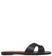 Klapki Polo Ralph Lauren czarne damskie 