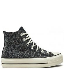 Trampki wysokie Converse czarne damskie