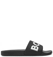 Klapki BOSS czarne męskie 