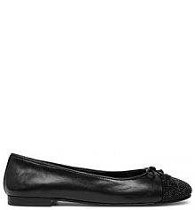 Baleriny Tory Burch czarne damskie 