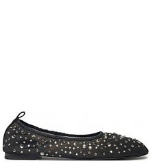 Baleriny Tory Burch czarne damskie 