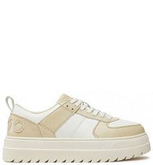 Sneakersy HUGO beżowe damskie 