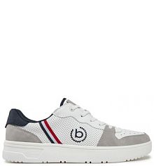Sneakersy Bugatti białe męskie 
