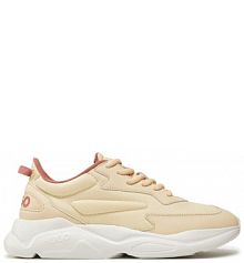Sneakersy HUGO beżowe damskie 