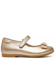 Półbuty Tommy Hilfiger złote dziecięce 