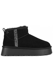 Śniegowce Eva Minge czarne damskie 