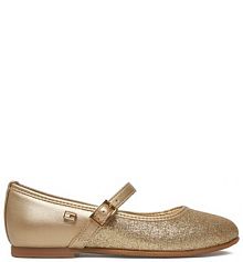 Półbuty Tommy Hilfiger złote dziecięce 