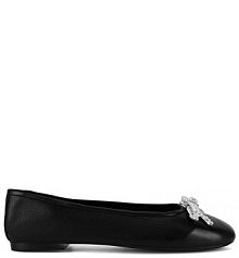 Baleriny Badura czarne damskie 