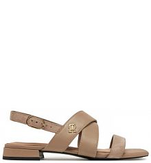 Sandały Tommy Hilfiger beżowe damskie 