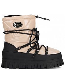 Śniegowce Badura beżowe damskie 