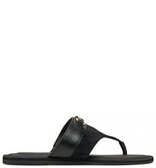 Japonki Tommy Hilfiger czarne damskie 