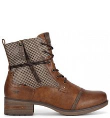 Botki Mustang brązowe damskie 