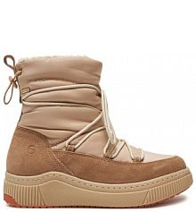 Śniegowce Tamaris beżowe damskie 