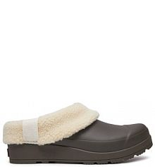 Klapki Hunter brązowe damskie 