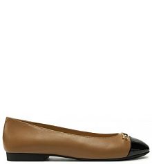 Baleriny MICHAEL Michael Kors brązowe damskie 