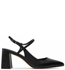 Sandały na słupku Aldo czarne 