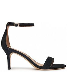 Sandały na szpilce LAUREN RALPH LAUREN czarne 