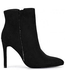 Botki na szpilce DeeZee czarne 