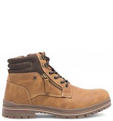 Trzewiki Lanetti brązowe męskie 